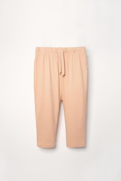 Organic Pima Cotton Kids Lounge Pants - Pink