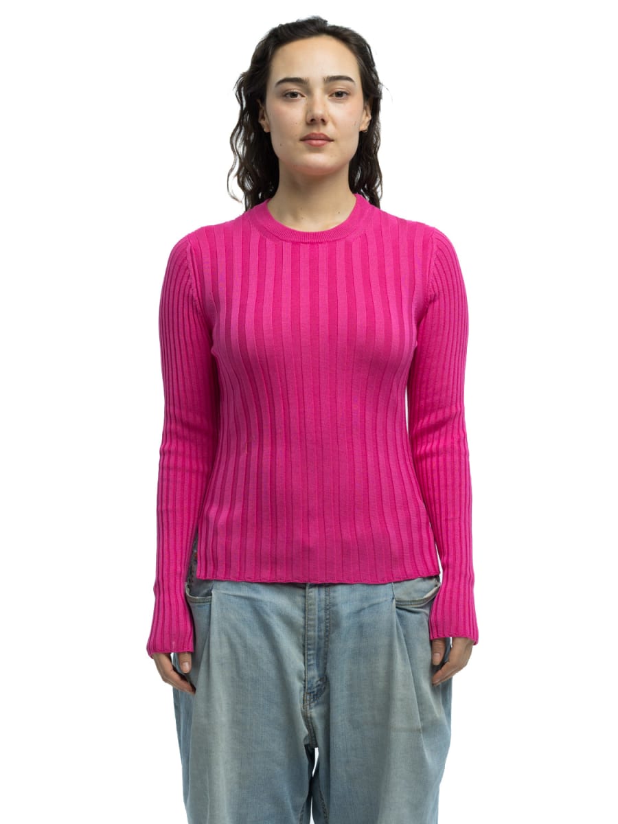 Pania Ribbed Crewneck - Pink