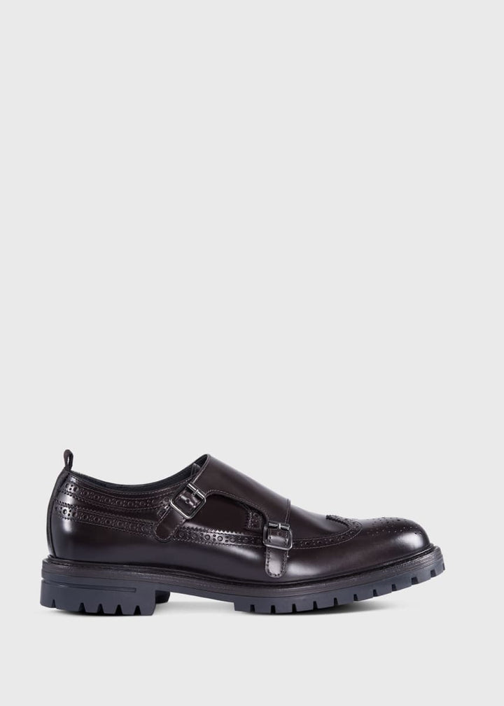 Marcelo Double Monk - Dark Brown