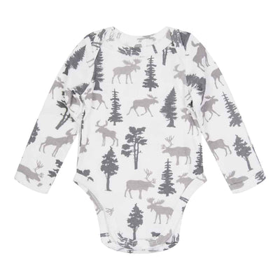 Long Sleeve Bodysuit - Moose