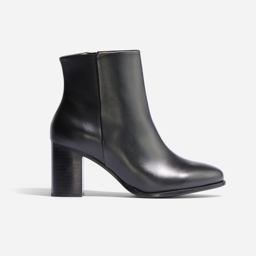 Lia Heeled Bootie - Black