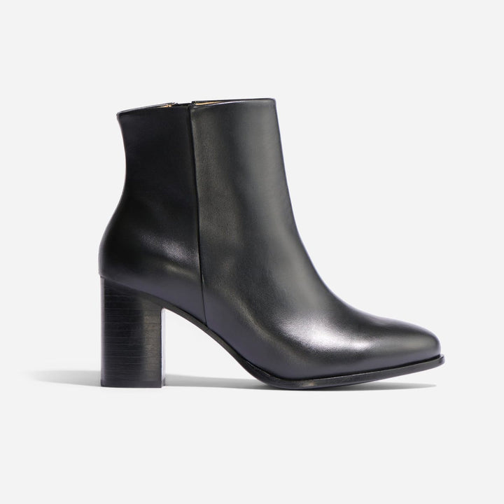Lia Heeled Bootie - Black