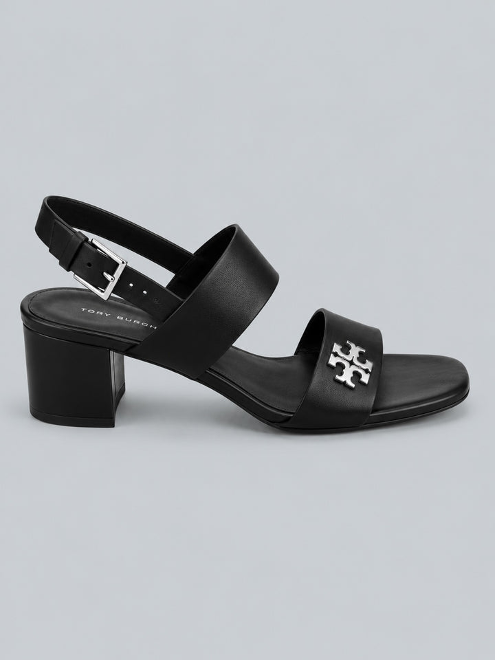 Women's Turnlock Heeled Sandal - Perfect Black