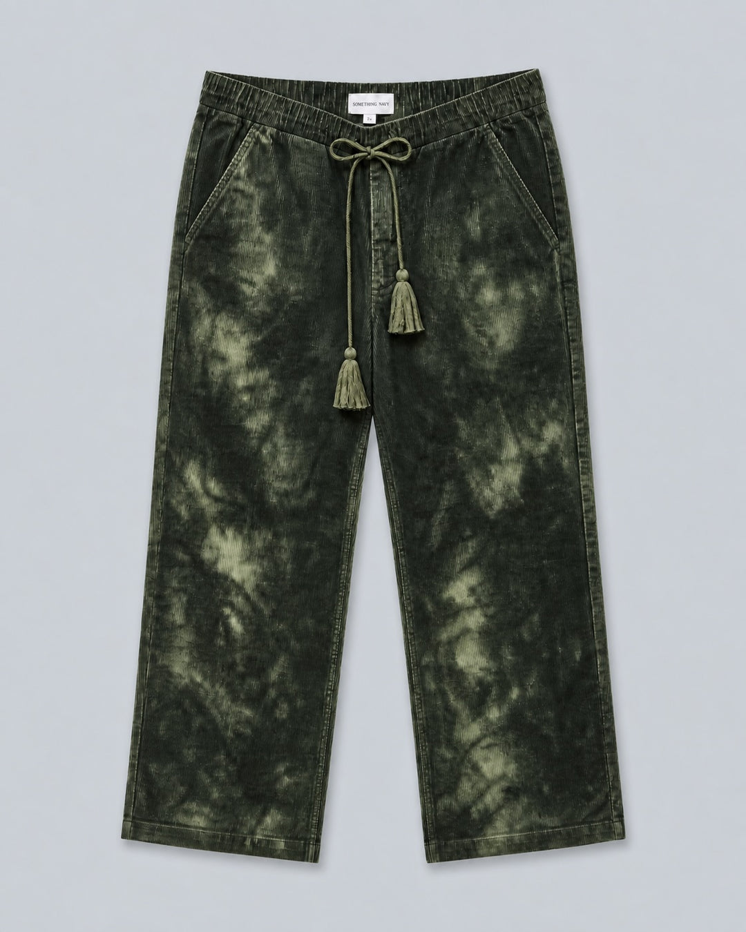 Birdie Corduroy Pants - Army Tie Dye