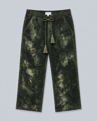 Birdie Corduroy Pants - Army Tie Dye