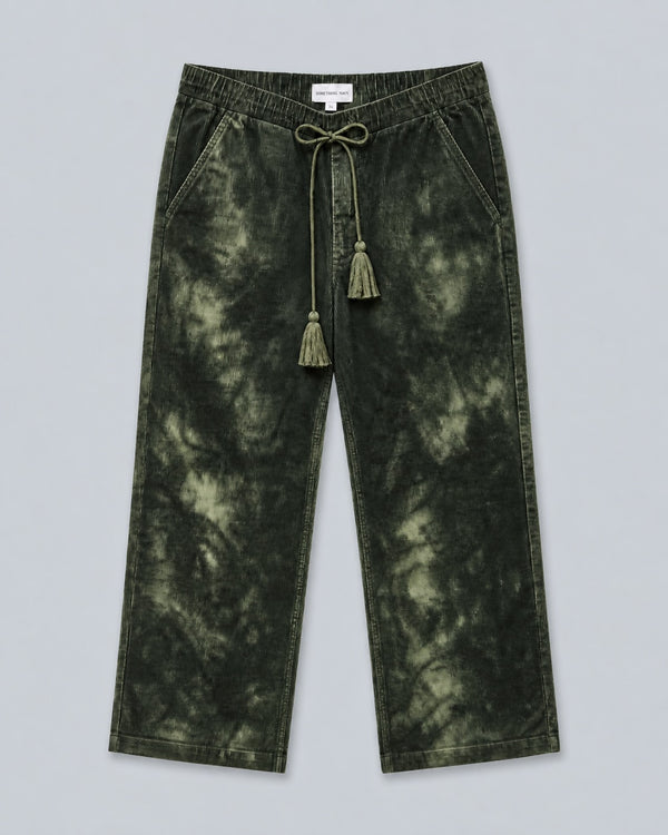 Birdie Corduroy Pants - Army Tie Dye