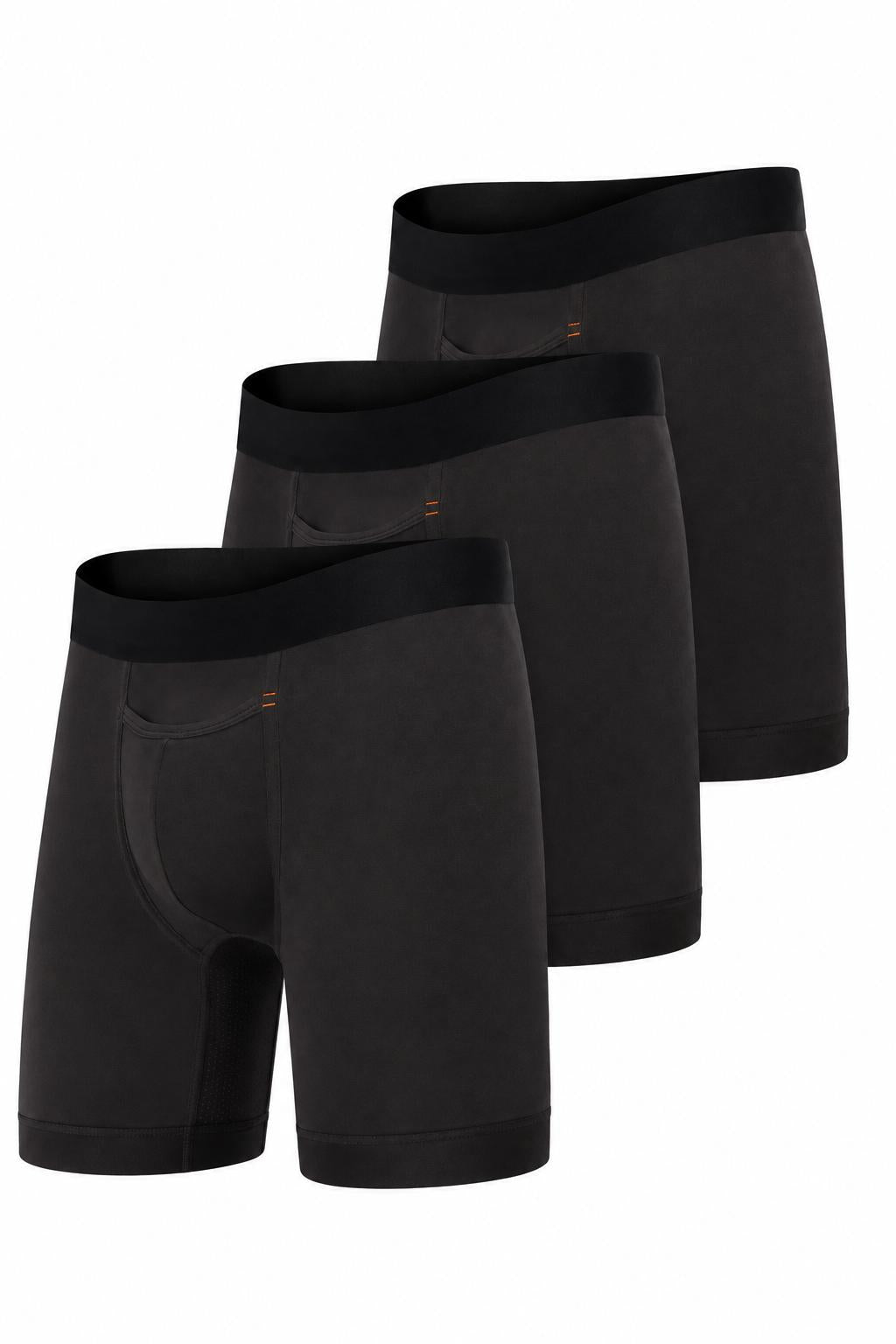 All Citizens Elite II Boxer Brief 3-Pack - All Black