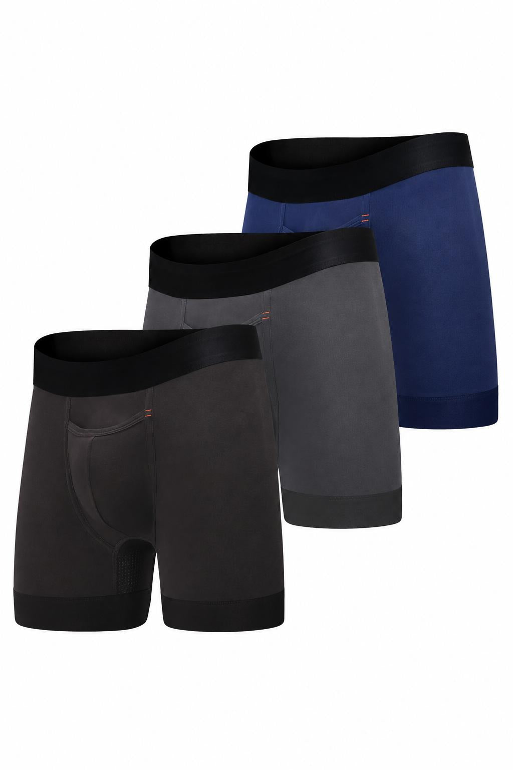 All Citizens Elite II Trunk 3-Pack - Black / Dark Gray / Poseidon Blue