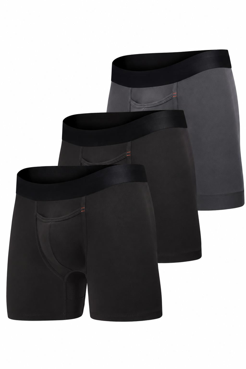 All Citizens Elite II Trunk 3-Pack - 2 Black + 1 Dark Gray