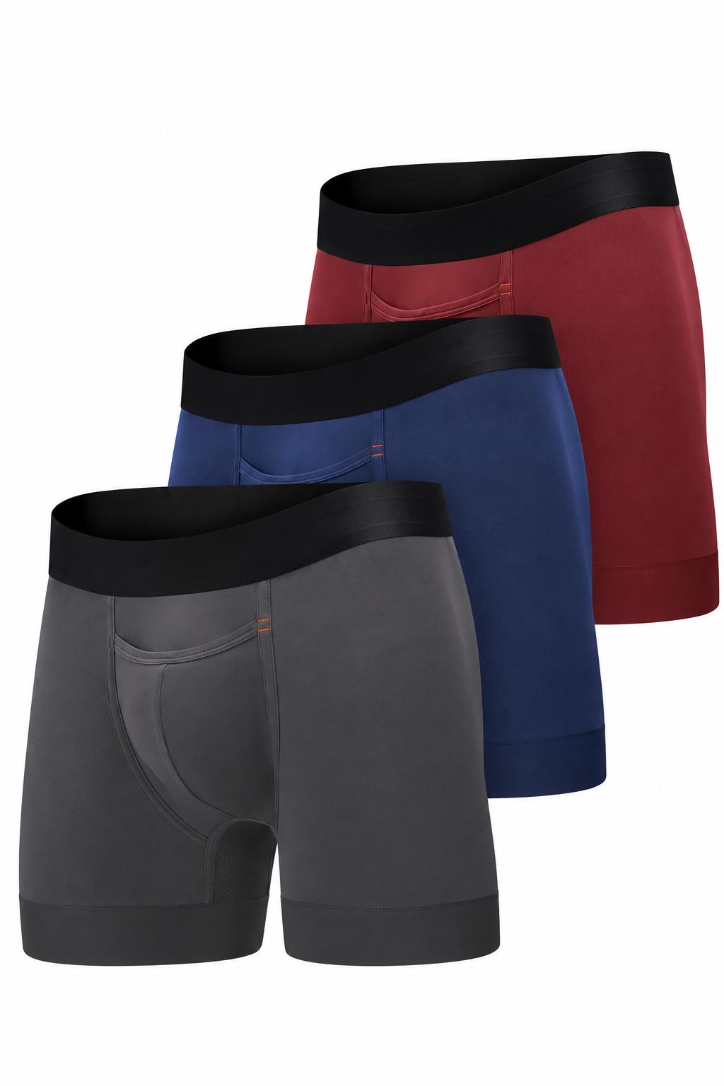 All Citizens Advanced Pouch 3-Pack - Dark Gray / Navy / Oxblood