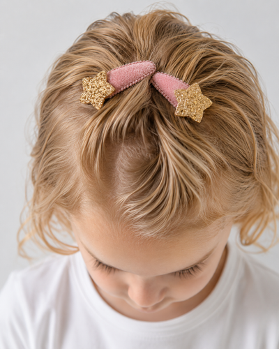 Shining Star Hair Clips (Set of 2)