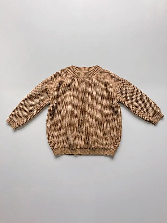 The Chunky Sweater - Caramel Sweaters The Simple Folk 