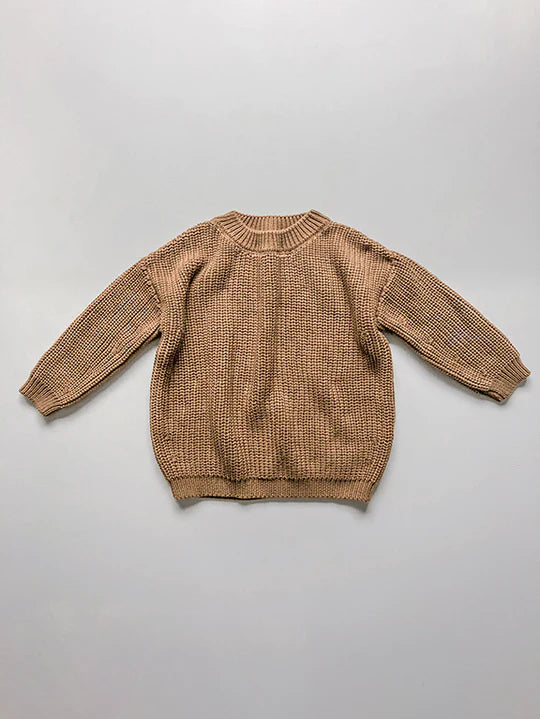 The Chunky Sweater - Caramel