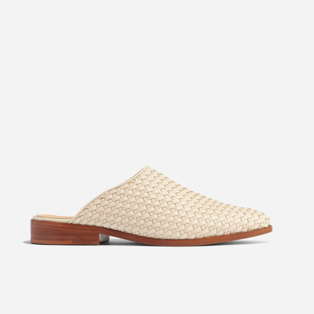 Ama Woven Mule Woven - Bone