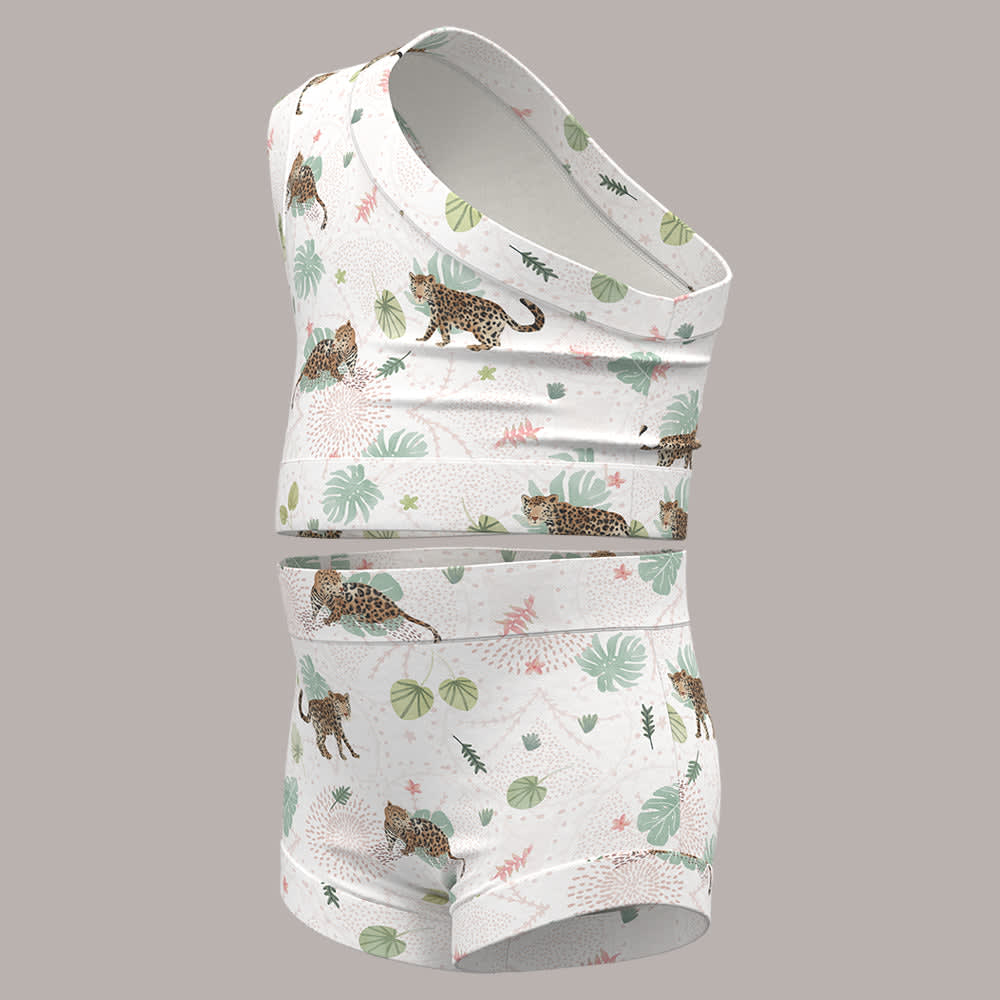 Bummies + Shoulder Tank - Jaguar