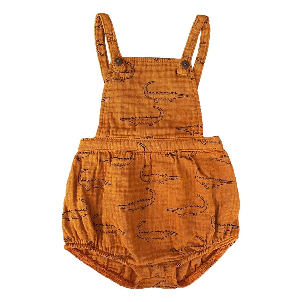 Crocodile Romper - Clay