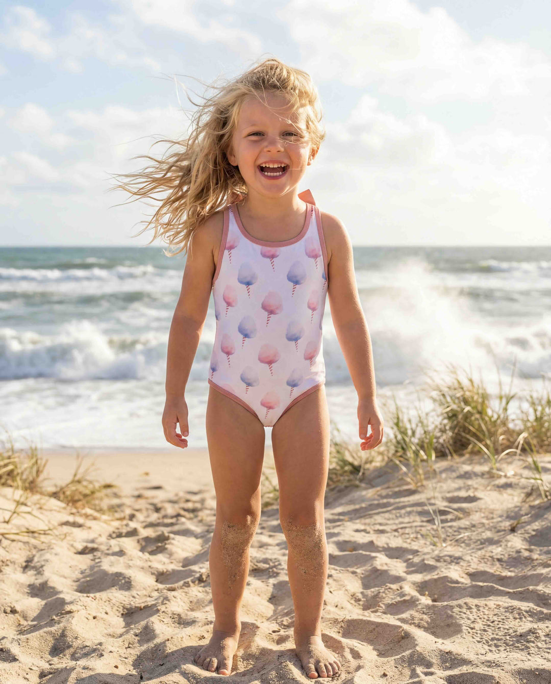 Cotton Candy One Piece Tank - One Piece Swim