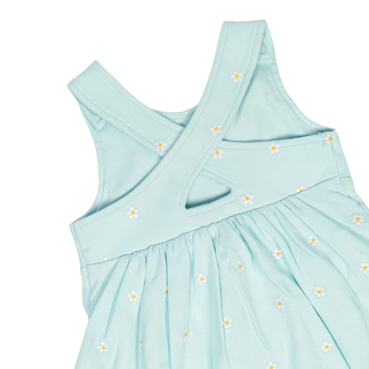 Flower Power Dress - Cornflower Blue