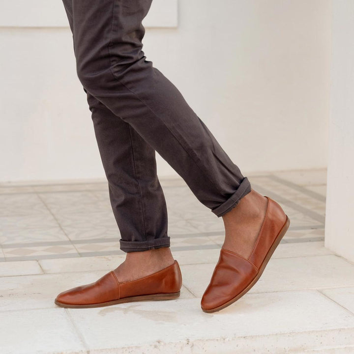 Alejandro Slip On - Brandy