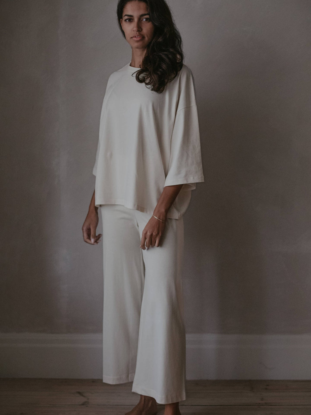 The Wide Leg Trouser - Women's - Undyed