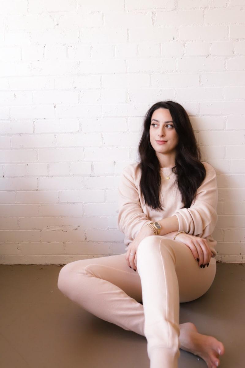 Shifting Sand Womens Waffle Lounge Pants