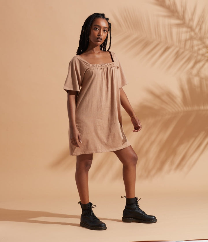 Meadow Dress - Taupe