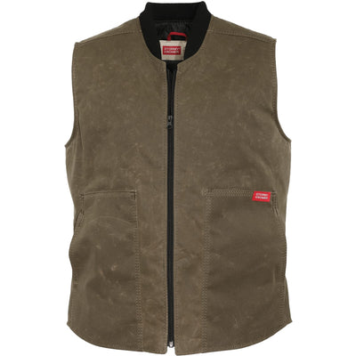 Crew Vest - Dark Oak