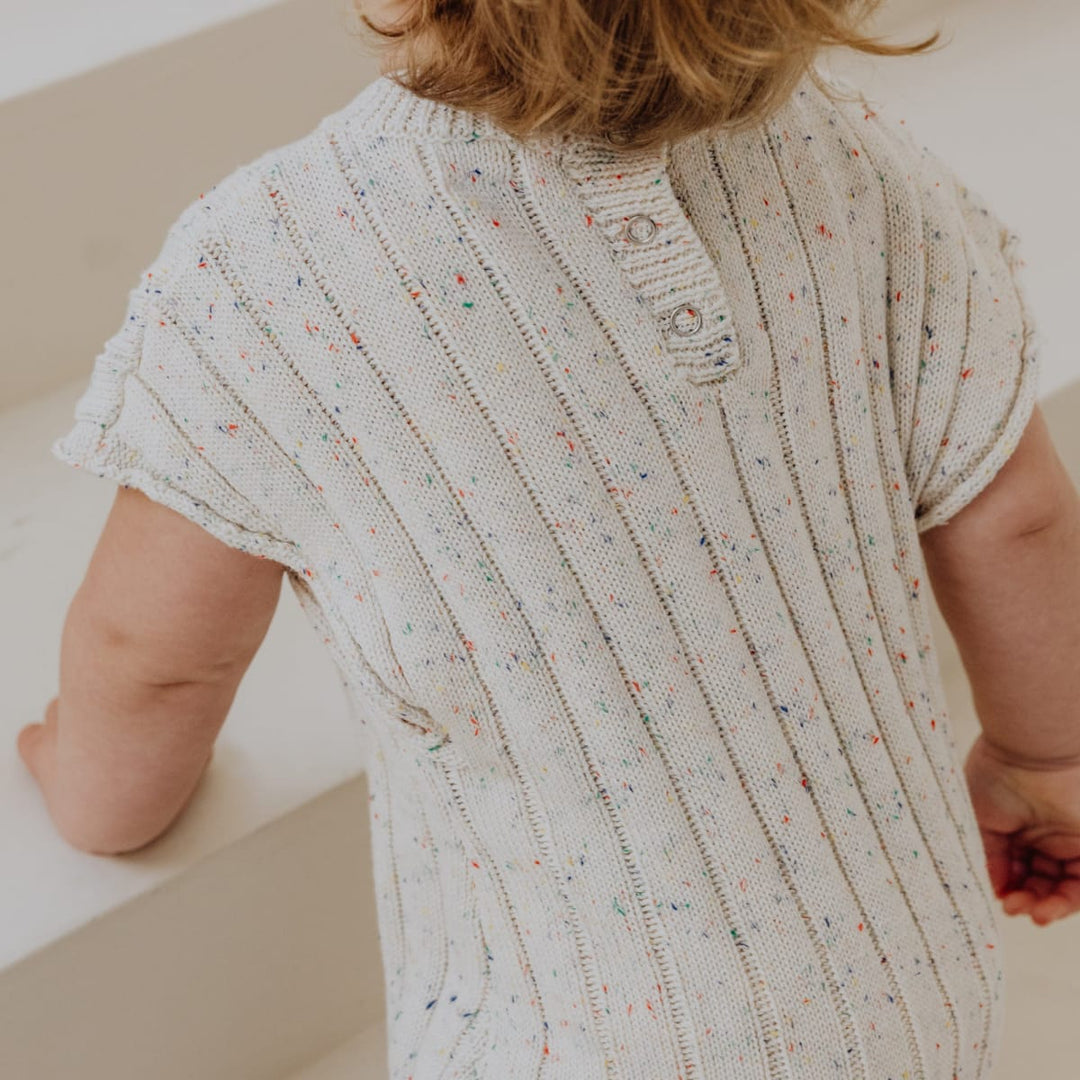 Knitted Playsuit - Sprinkle Knit