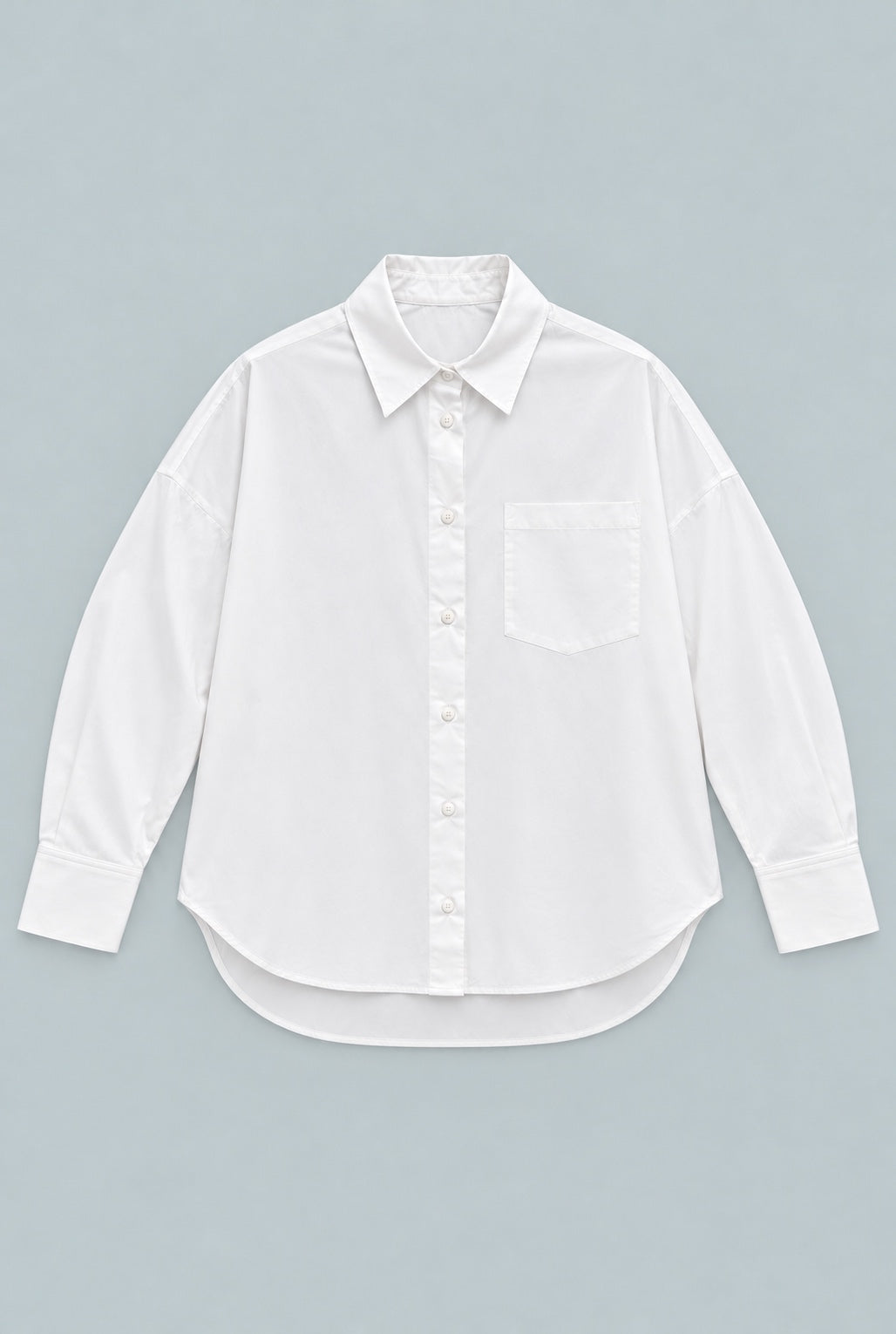 Basic Button Down - White