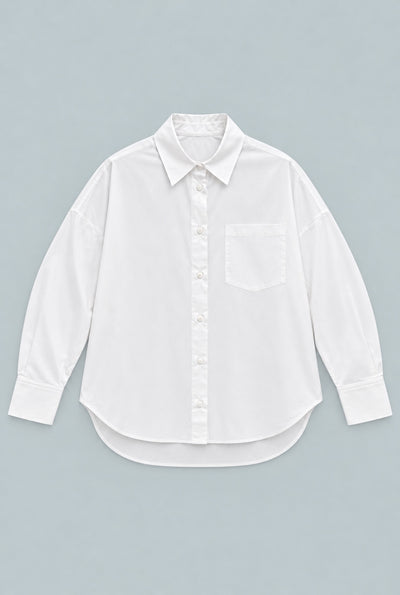 Basic Button Down - White