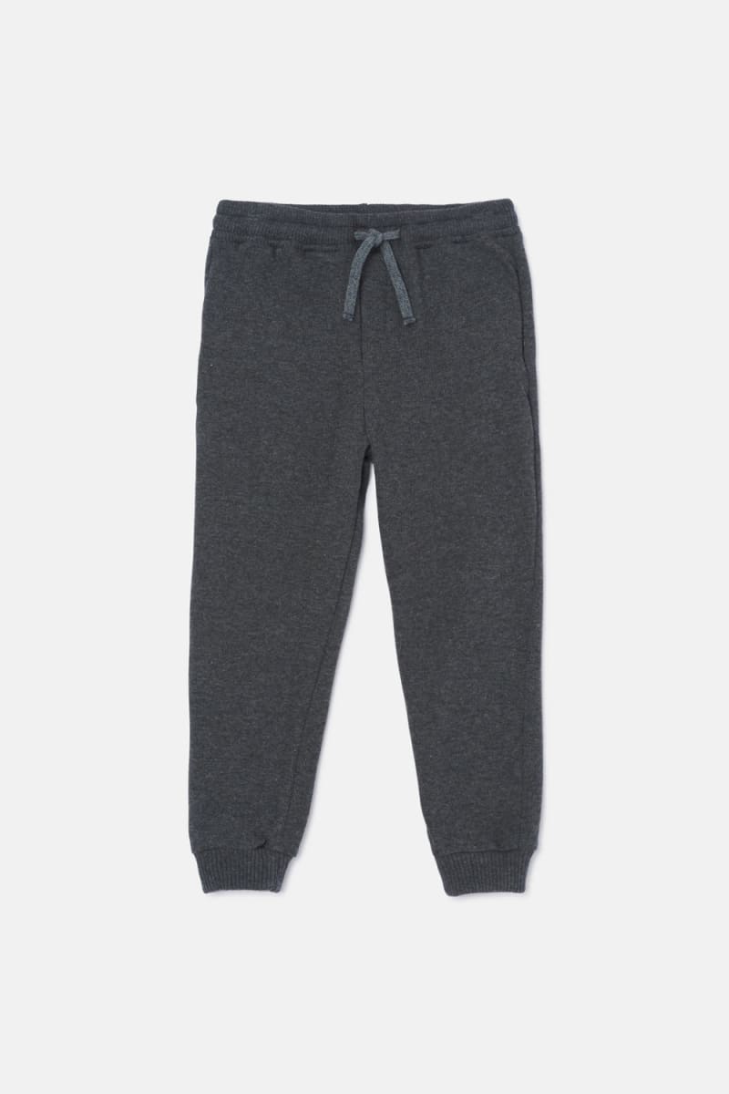 Soft Knit Pants - Dark Grey