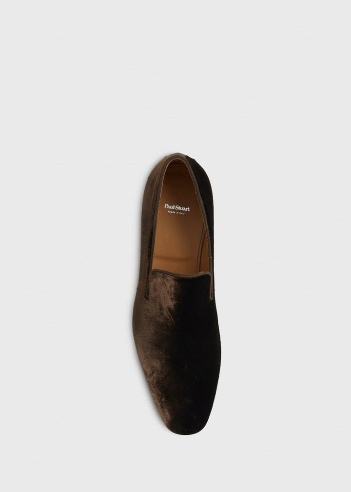 Harrier Velvet Formal Slip-On - Brown