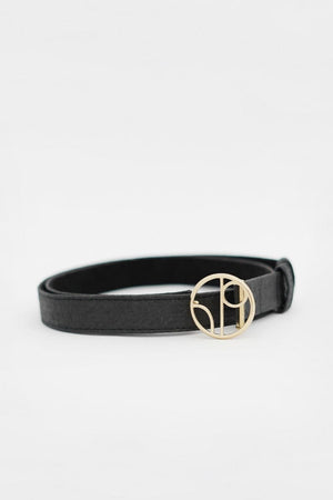 Antwerp Thin Belt - Charcoal