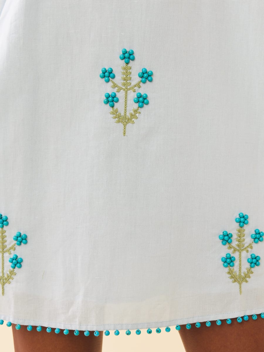 Mattie Dress - French Blue