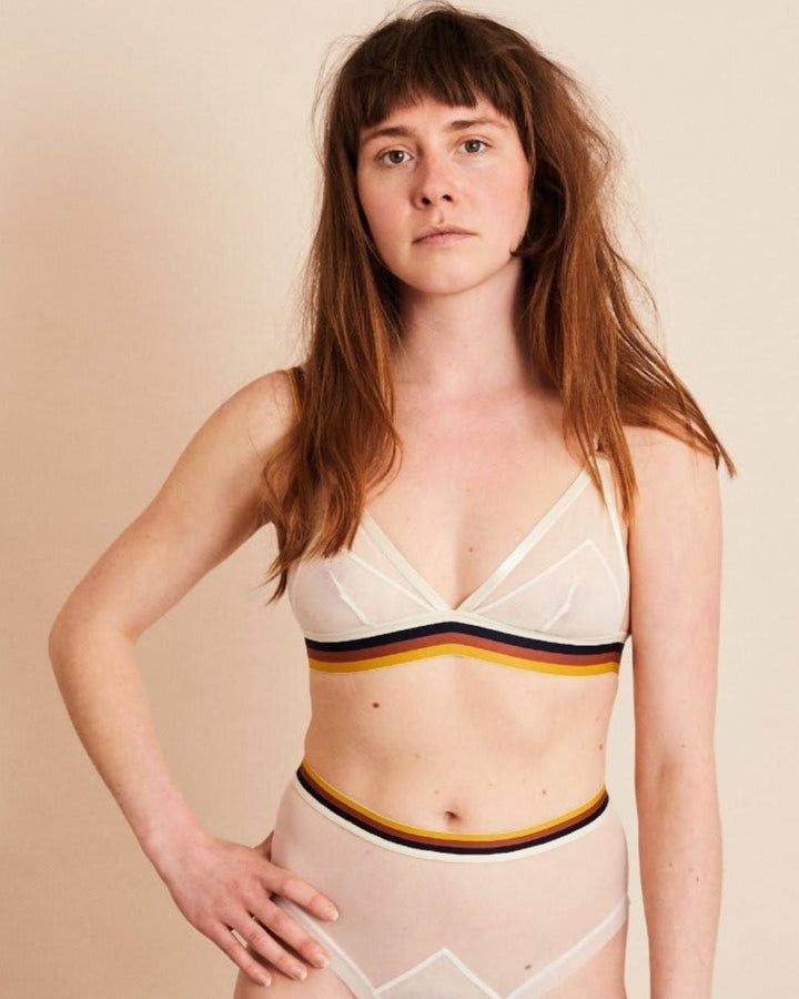 Make Yourself Home Highwaist Briefs - Ivory