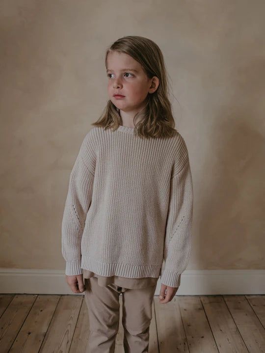 The Essential Sweater - Oatmeal Sweaters The Simple Folk 