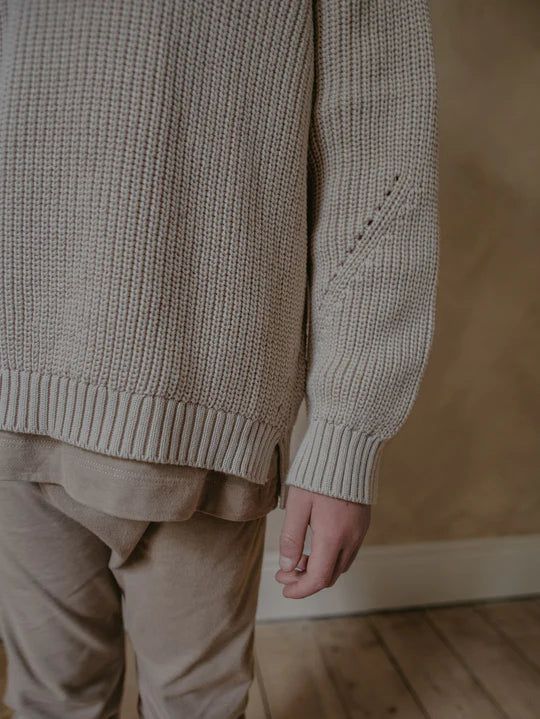 The Essential Sweater - Oatmeal Sweaters The Simple Folk 