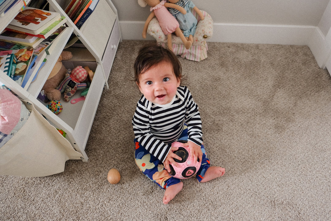 Welcome Home Top - Black Classic Stripe