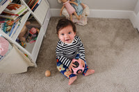 Welcome Home Top - Black Classic Stripe