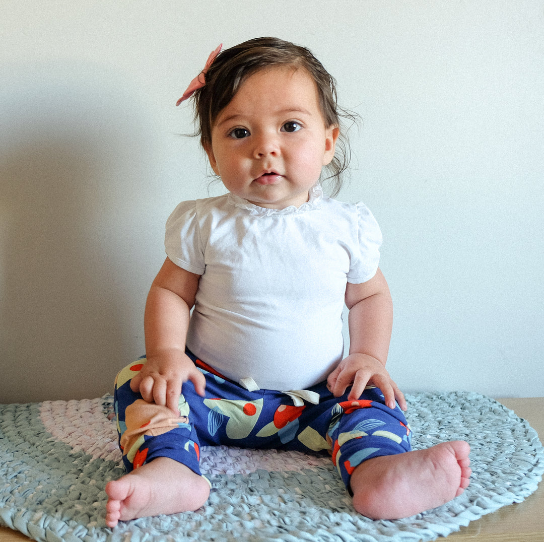 Printed Stretchy Everyday Jogg - Turkish Coastal Floral