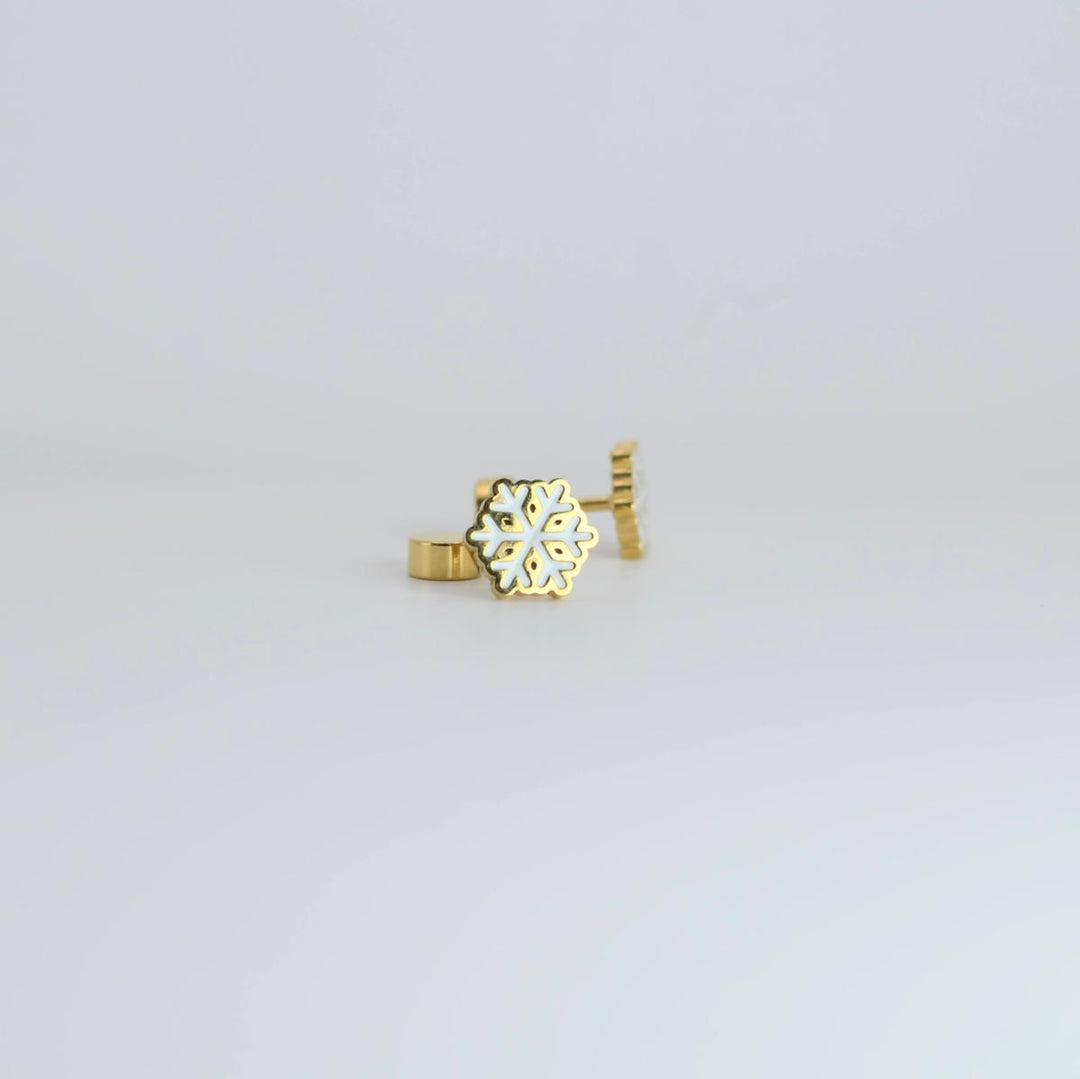 Christmas Gold Earrings (14K Gold Plated)