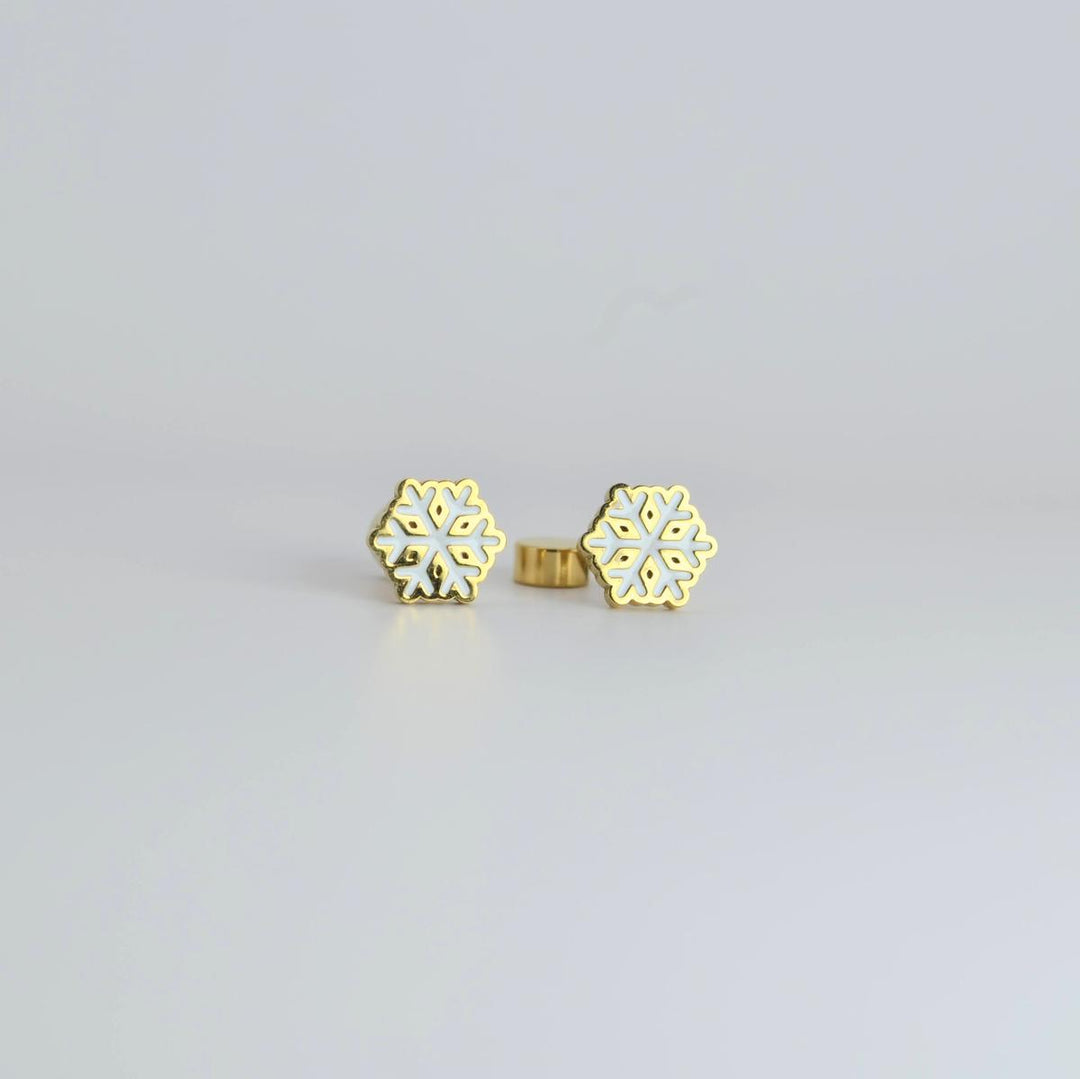 Christmas Gold Earrings (14K Gold Plated)