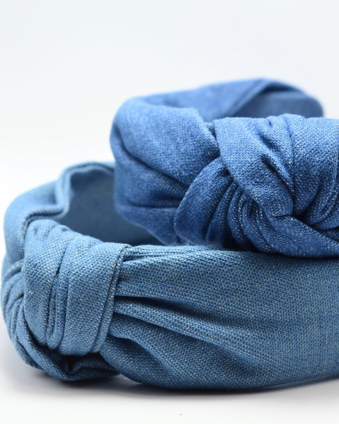Comfy Denim Knot Headband