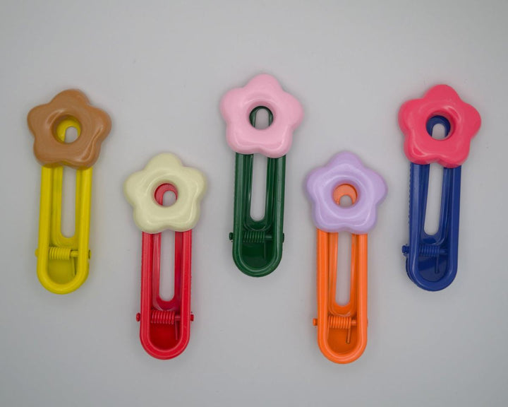 Playful Hair Clips (Set of 5)