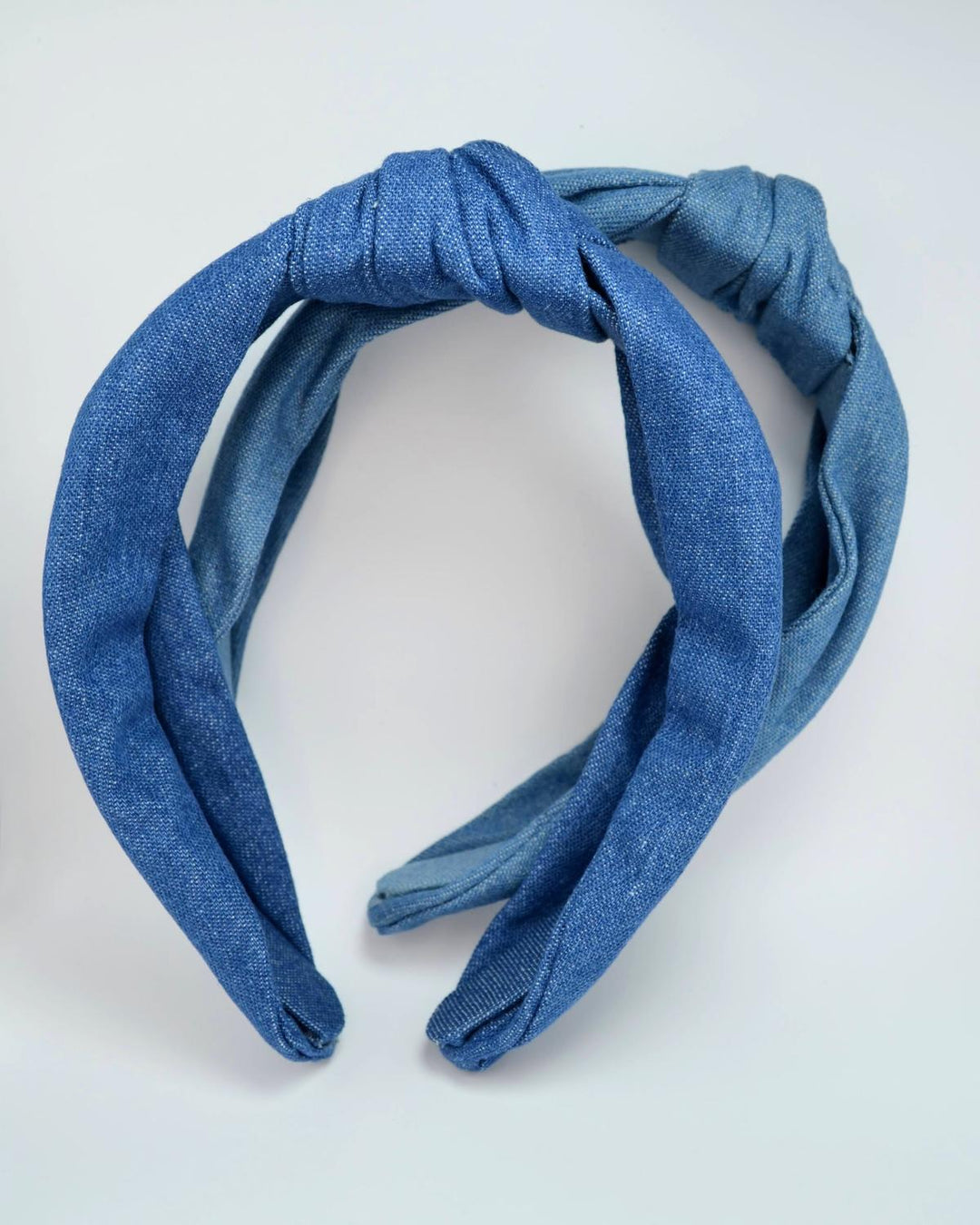 Comfy Denim Knot Headband