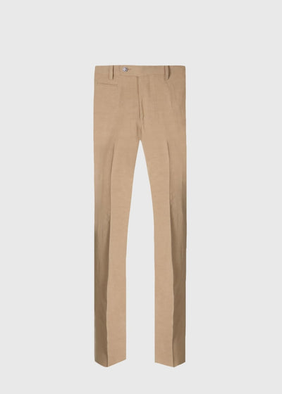 Phineas Cole Plain Front Dress Pant - Khaki