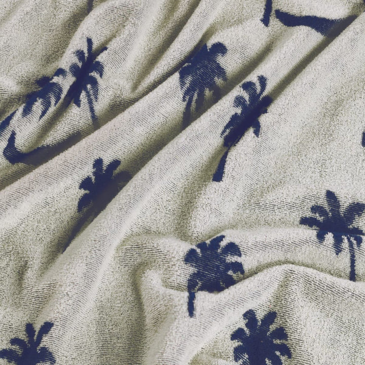 Beach Cover Up - Palm Blue