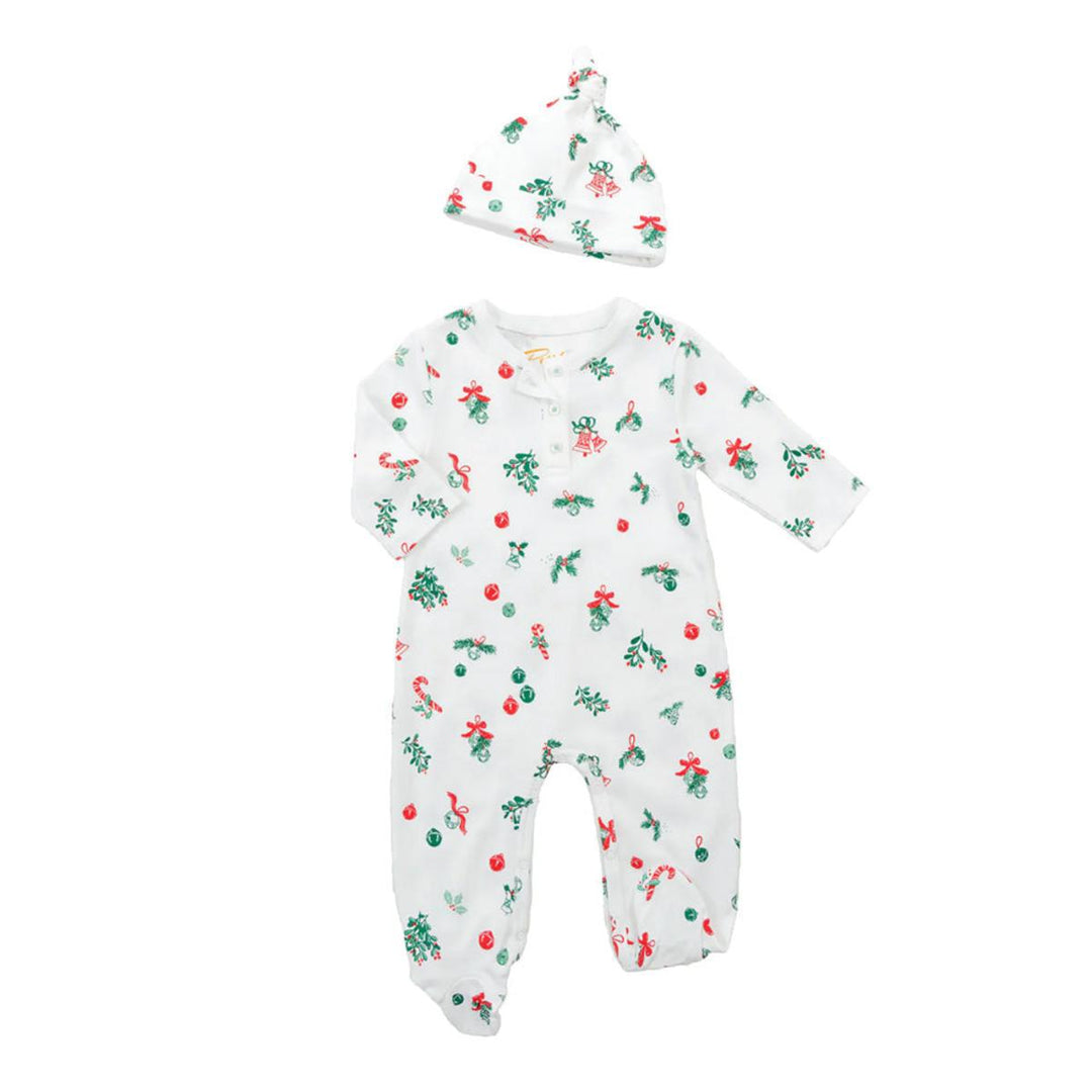 Baby Onesie & Hat - Jingle Bells