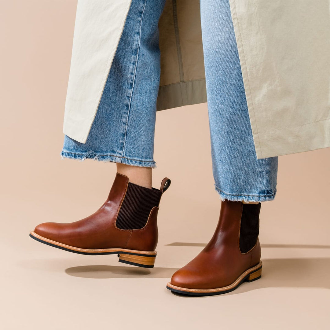 Carmen Chelsea Boot 1.0 - Brandy - FINAL SALE