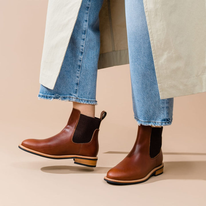 Carmen Chelsea Boot 1.0 - Brandy - FINAL SALE